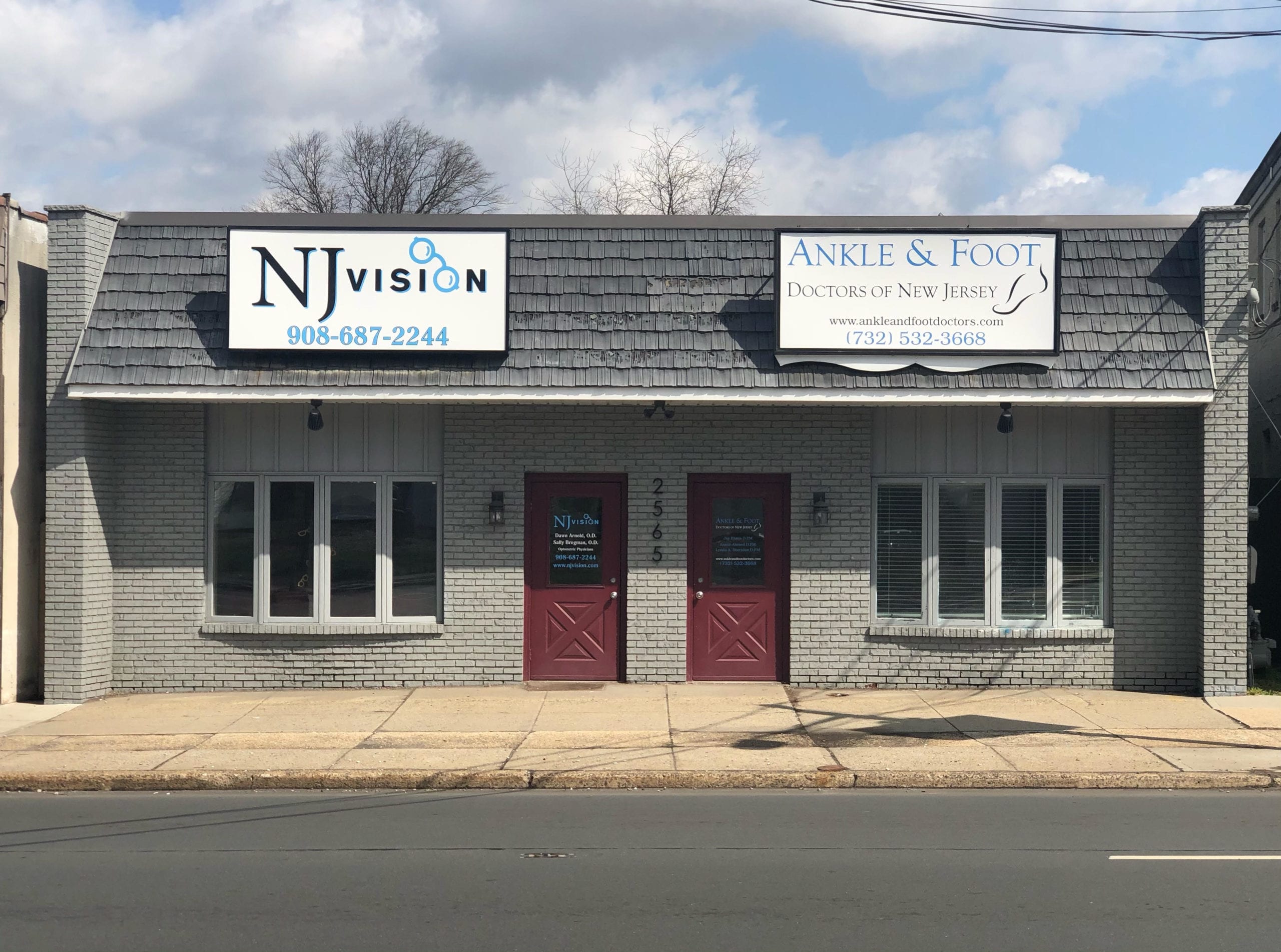 Front of Office optometrist office | NJVision, Union NJ